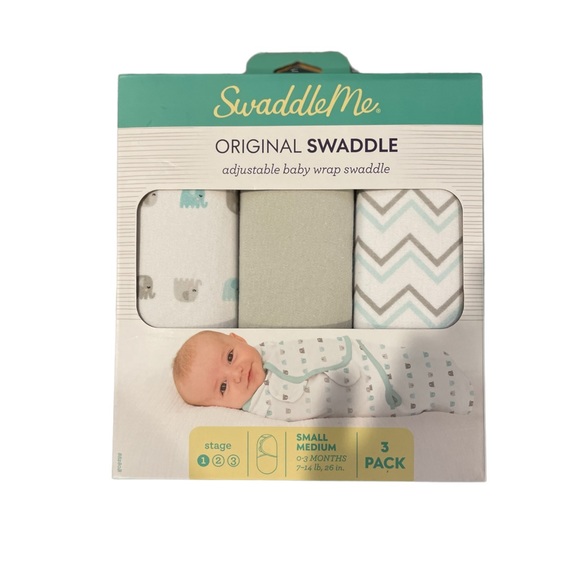 SwaddleMe Other - Swaddle wrap baby swaddle blanket with Velcro